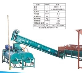 6SD2-4型紅薯淀粉加工機器各部分的作用是什么呢？