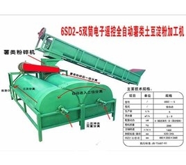 薯類制粉設備深加工工藝是什么呢？